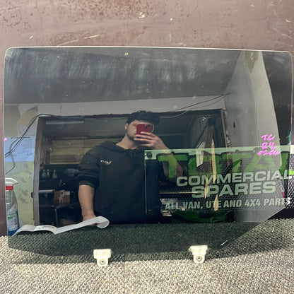 2017 Mitsubishi Triton KK- Left Rear Door Window- (TAG7839)
