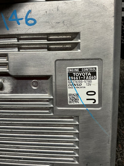2020 Toyota Hilux VIII N130- ECU- (TAG10421) PN: 89661-FAG60