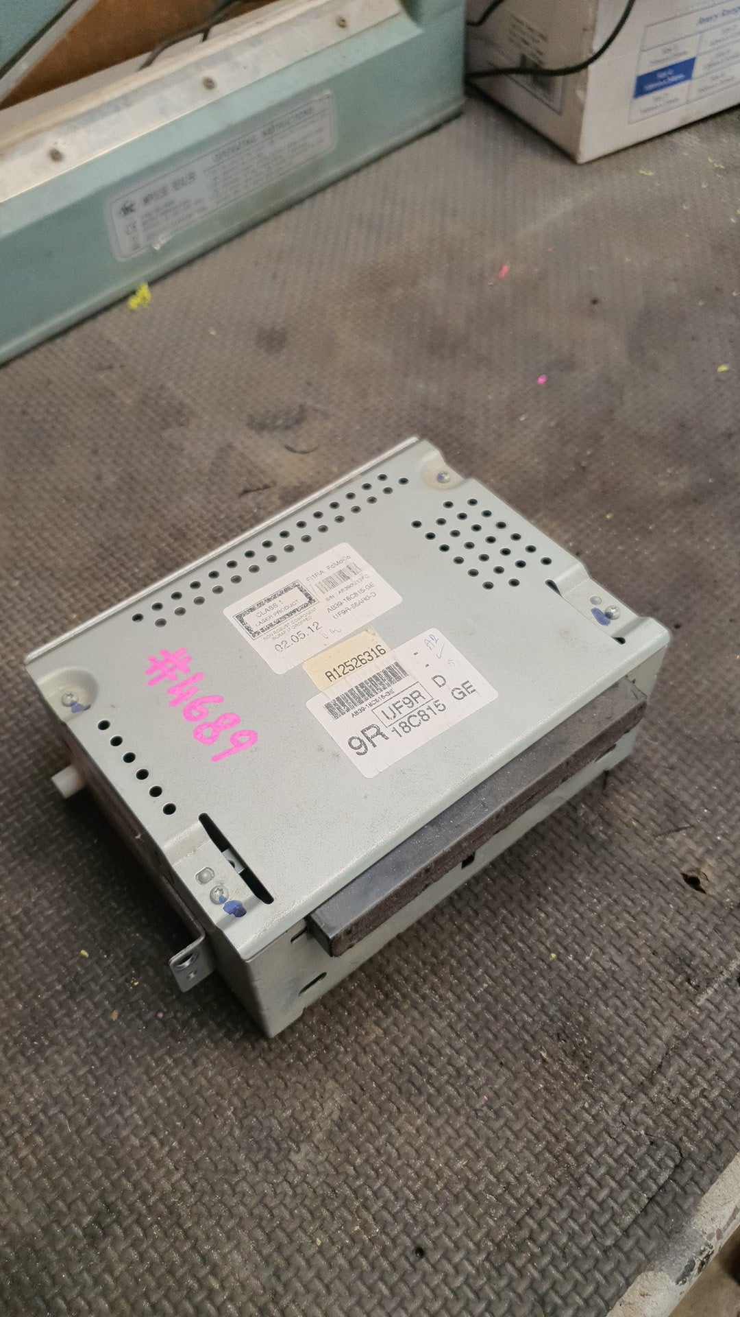 2012 Ford Ranger PXI- Stereo Head Unit- (TAG4689) PN: AB39-18C185-GE