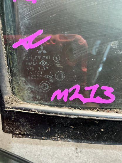 2000-2003 Mitsubishi Pajero V75 - Right Rear Quarter Door Glass - (TAG18759)