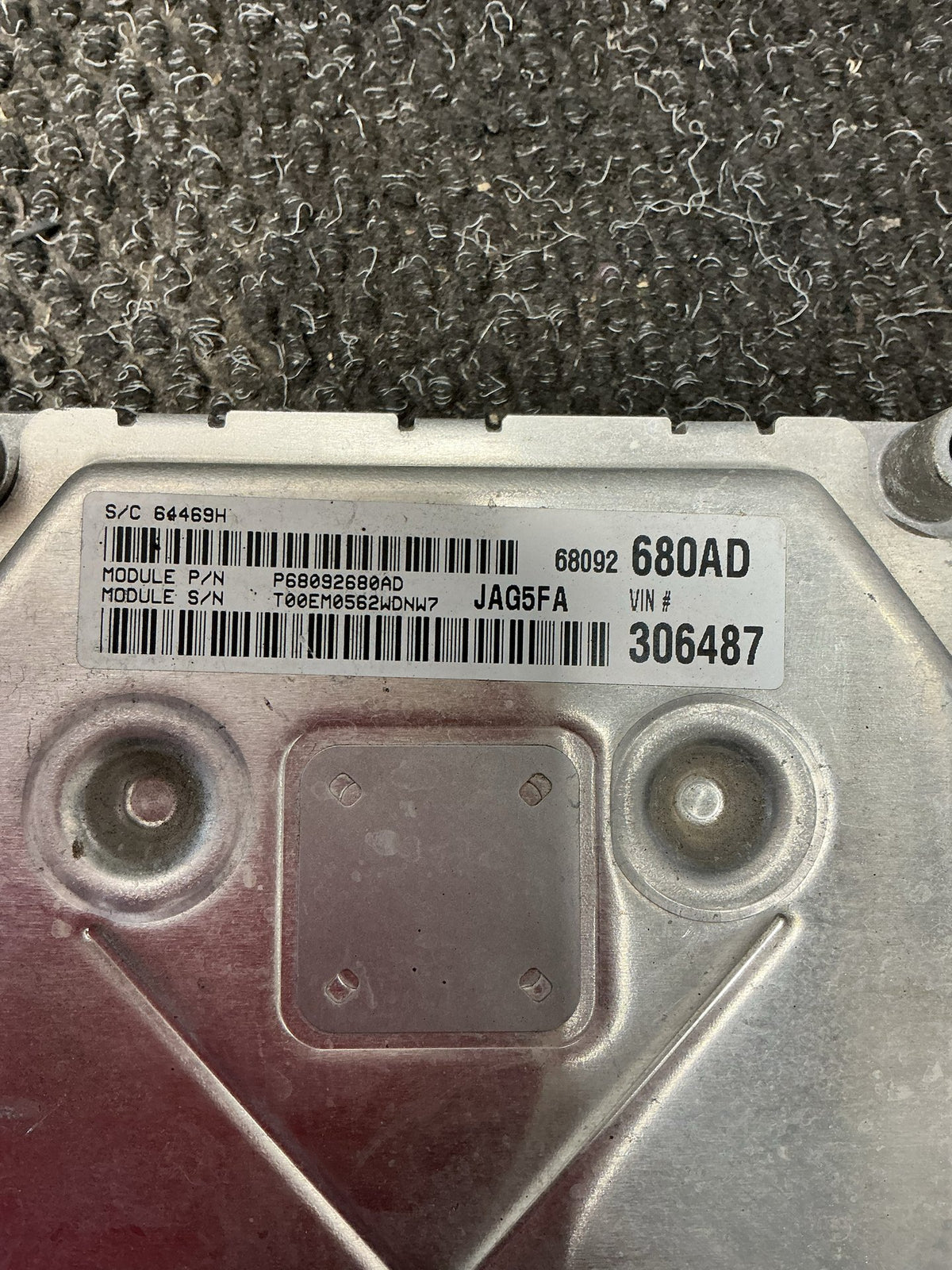 2012-2015 Dodge Journey JC- ECU- (TAG9978)