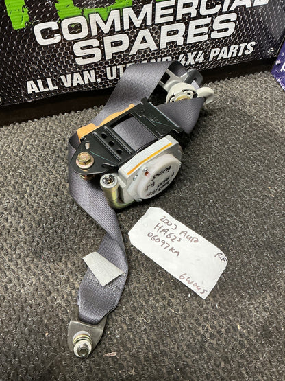2003 Suzuki Alto 6W045- Right Front Seat Belt- (TAG10821) PN: TK-AB2-P475