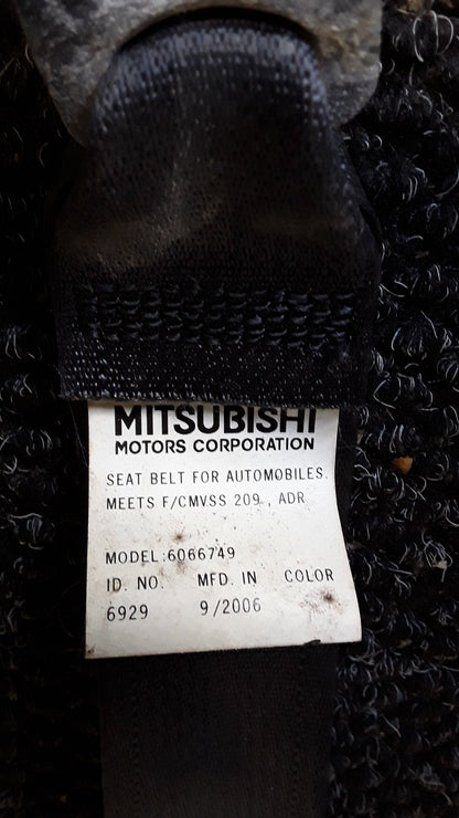 2005-2012 Mitsubishi Outlander II CW*W- Left Rear Seat Belt- (TAG6331)