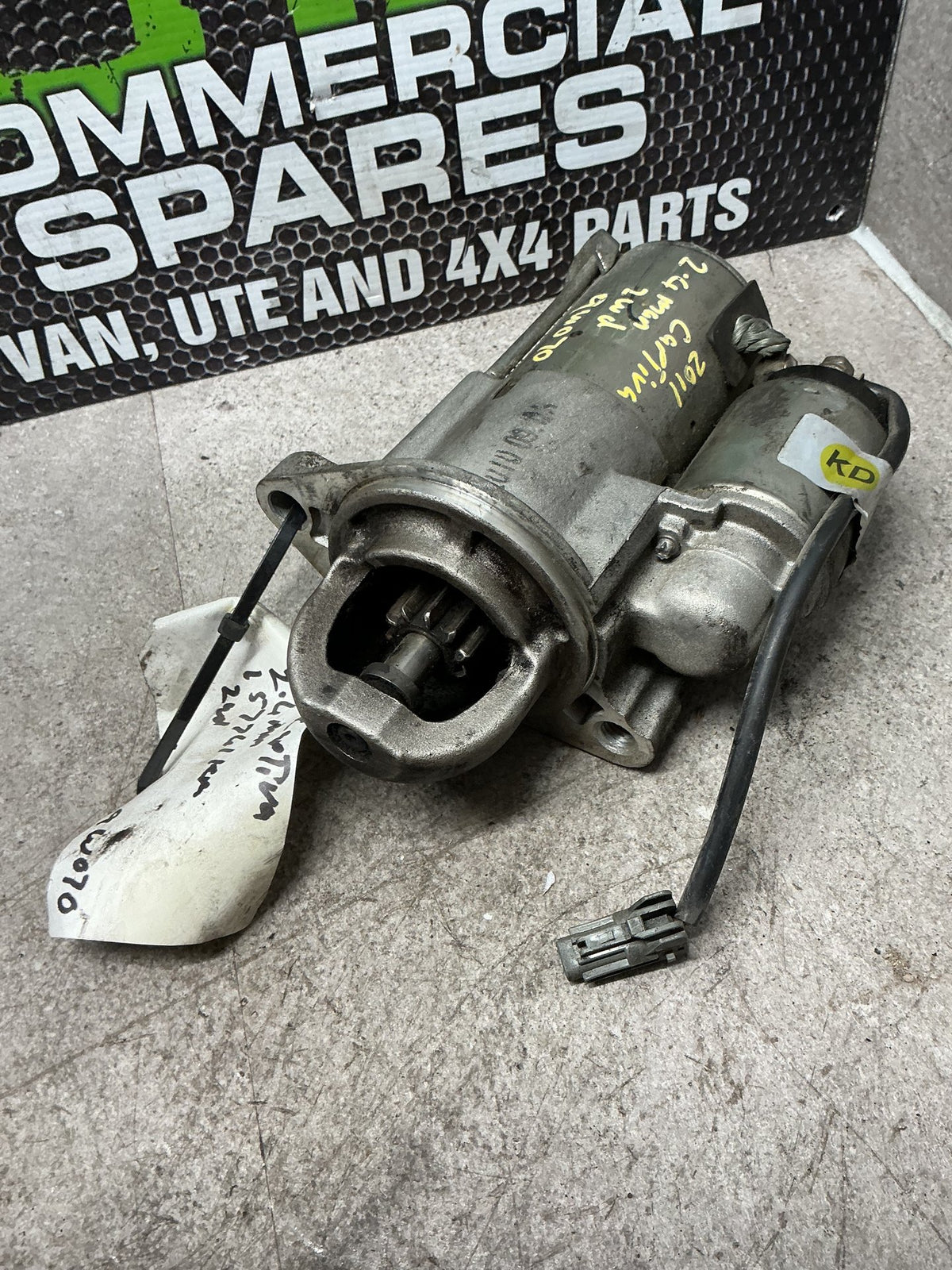 2011 Holden Captiva- Starter Motor- (TAG14876)