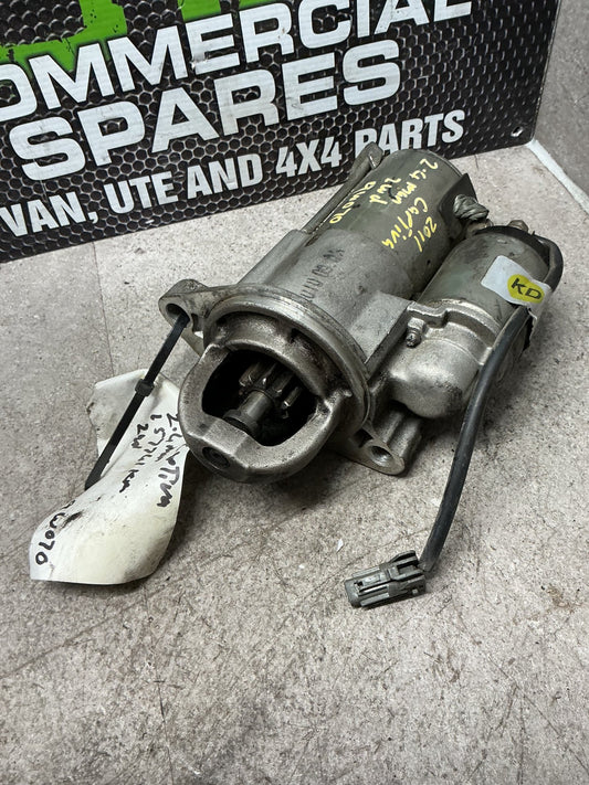 2011 Holden Captiva- Starter Motor- (TAG14876)
