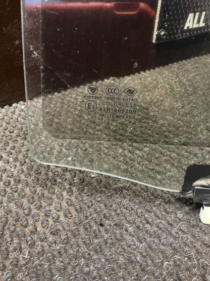 2013-2021 Foton Tunland- Left Rear Door Glass- (TAG10995)