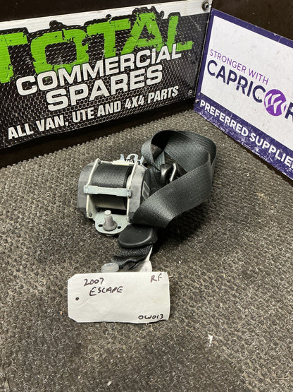2007 Ford Escape 0W013- Right Front Seat Belt- (TAG10805)