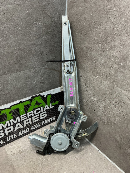 2007 Holden Rodeo- Left Front Window Regulator/Motor- (TAG14289)