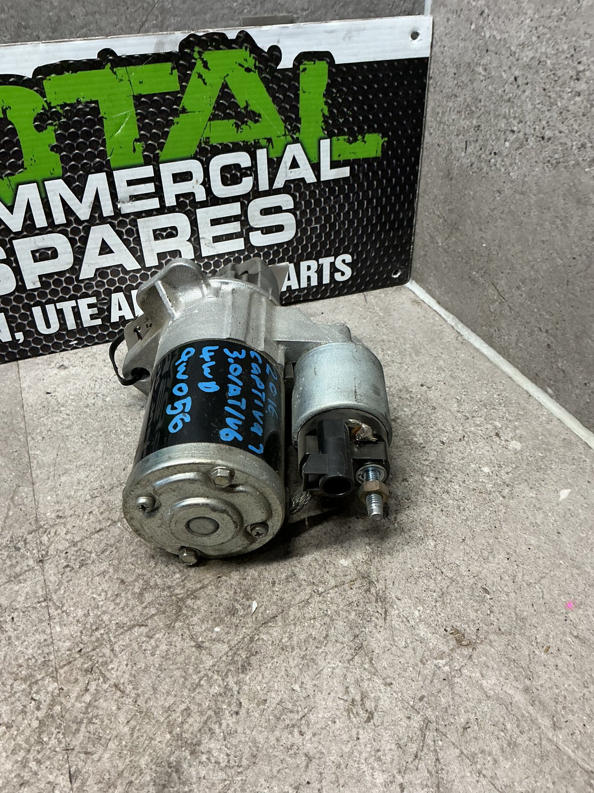 2016 Holden Captiva 7- Starter Motor- (TAG14875)