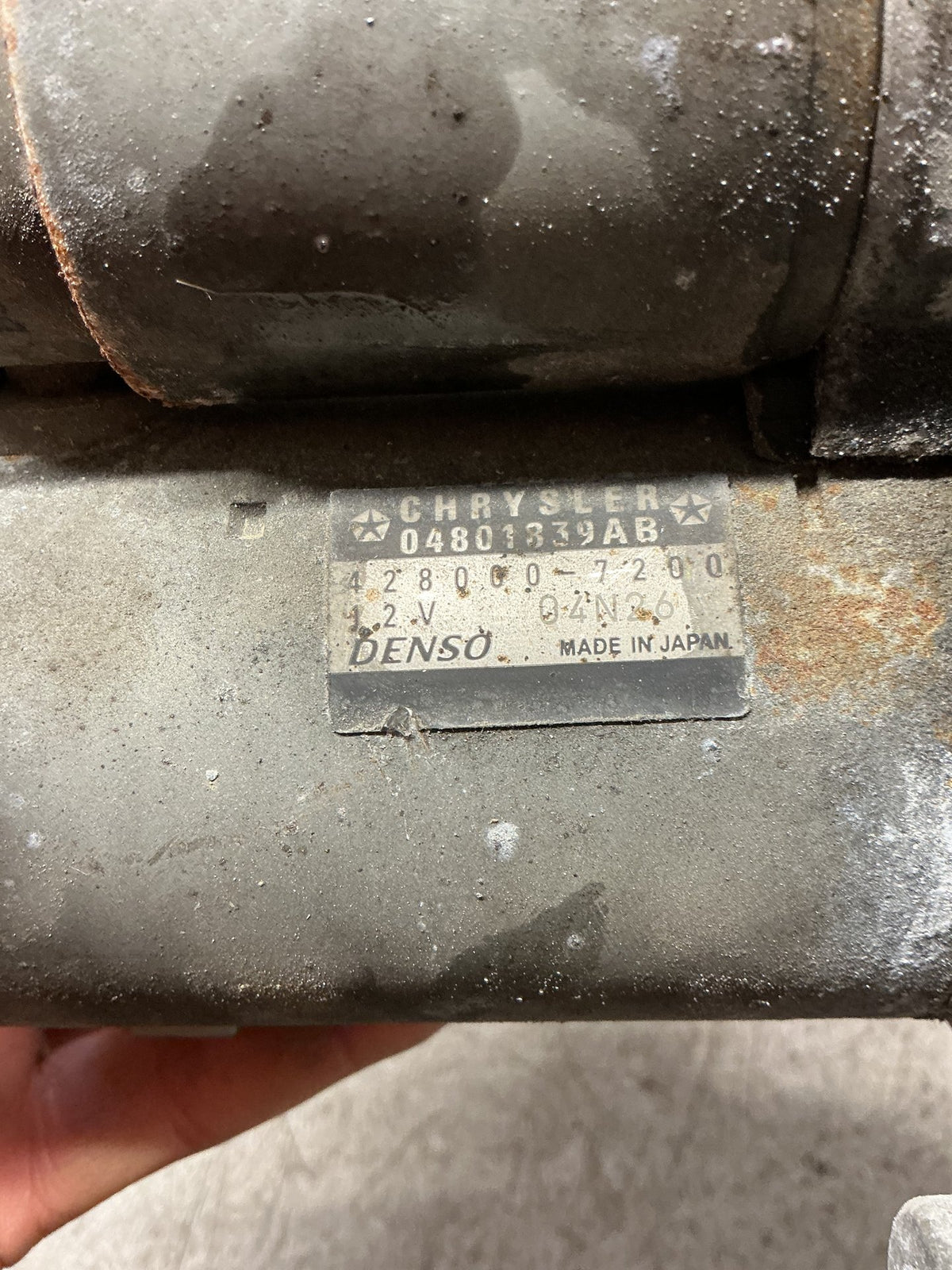 2012-2015 Dodge Journey JC- Starter Motor- (TAG15745)
