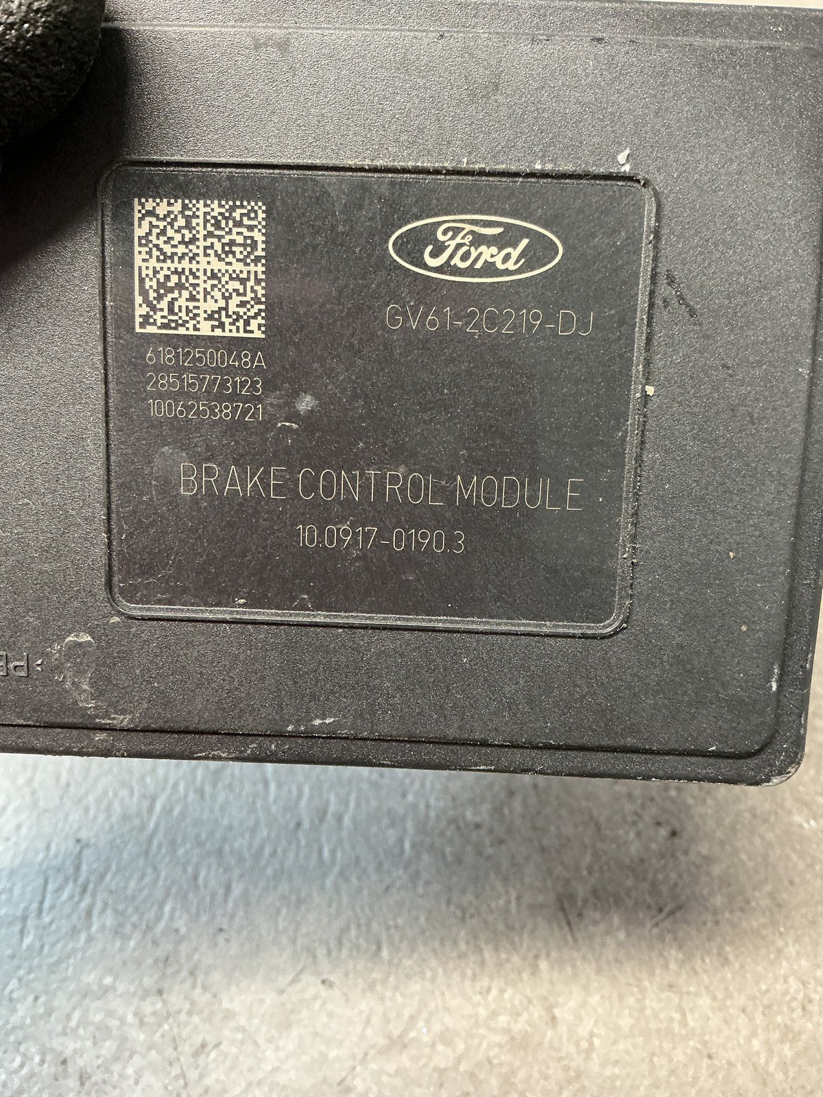 2016-2018 Ford Escape ZG- ABS Pump/Modulator- (TAG12061) PN: GV61-2C219-DJ