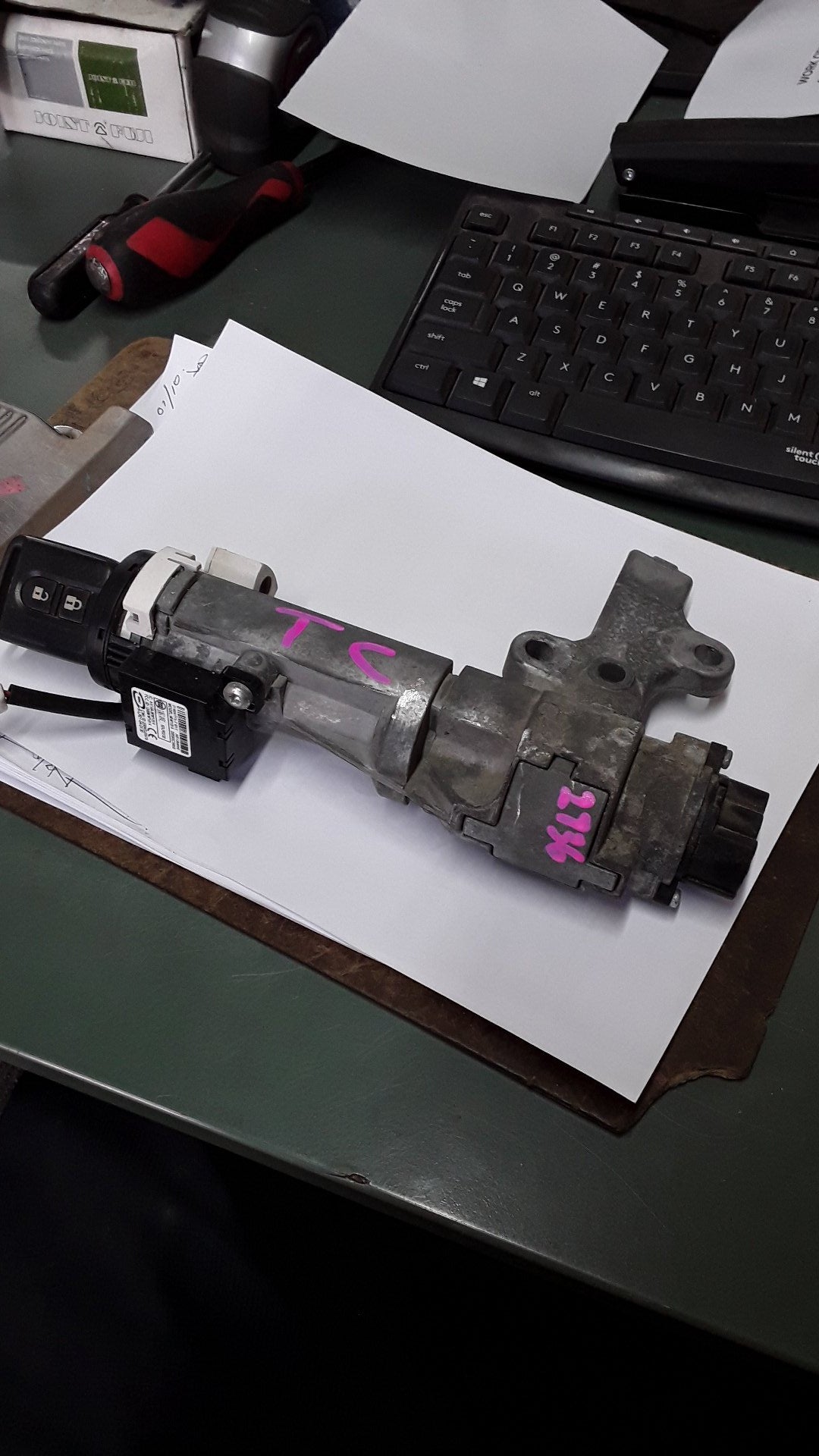 2005-2011 Nissan Navara D40 D40- Ignition Barrel- (TAG2736)