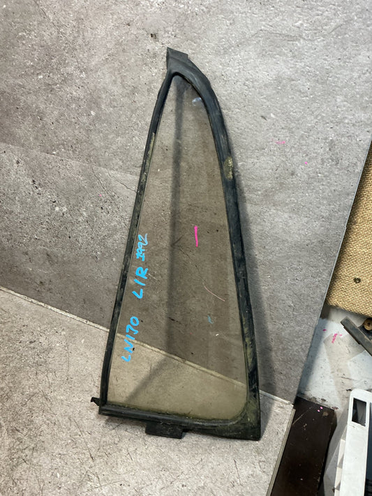 1992 Toyota Hilux Surf - Left Rear Quarter Door Glass - (TAG18579)