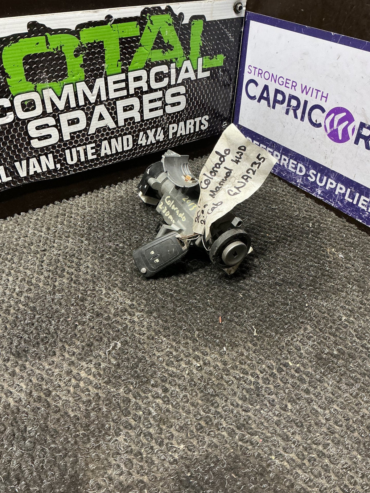 2013 Holden Colorado- Ignition With Key- (TAG10856)