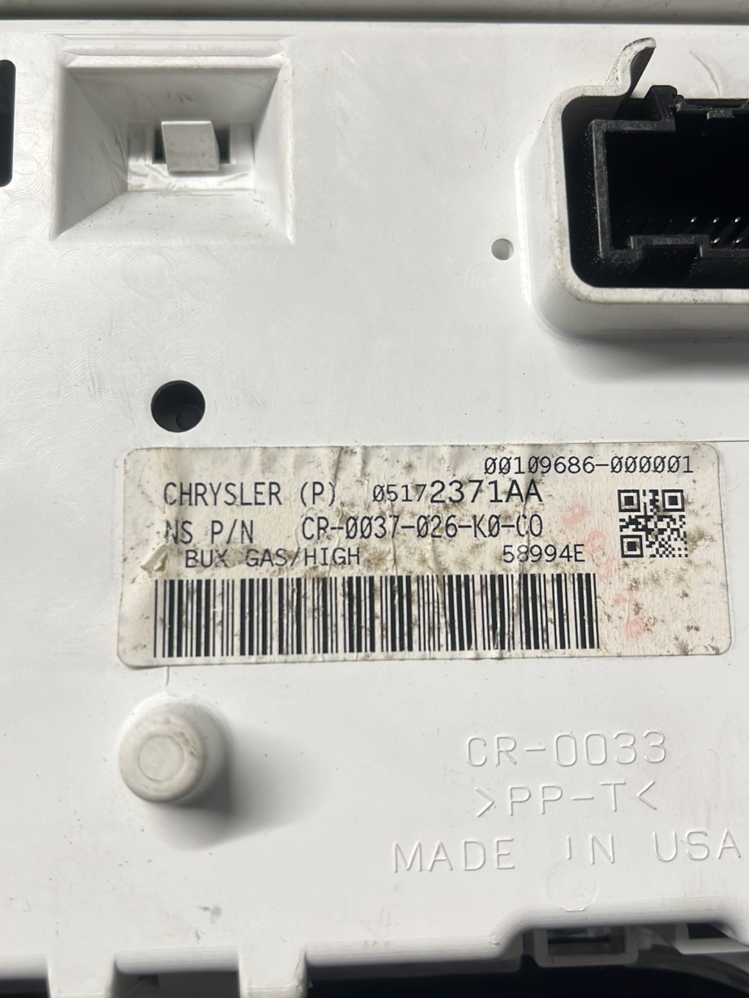2007-2010 Dodge Nitro KA- Instrument Cluster- (TAG9497)