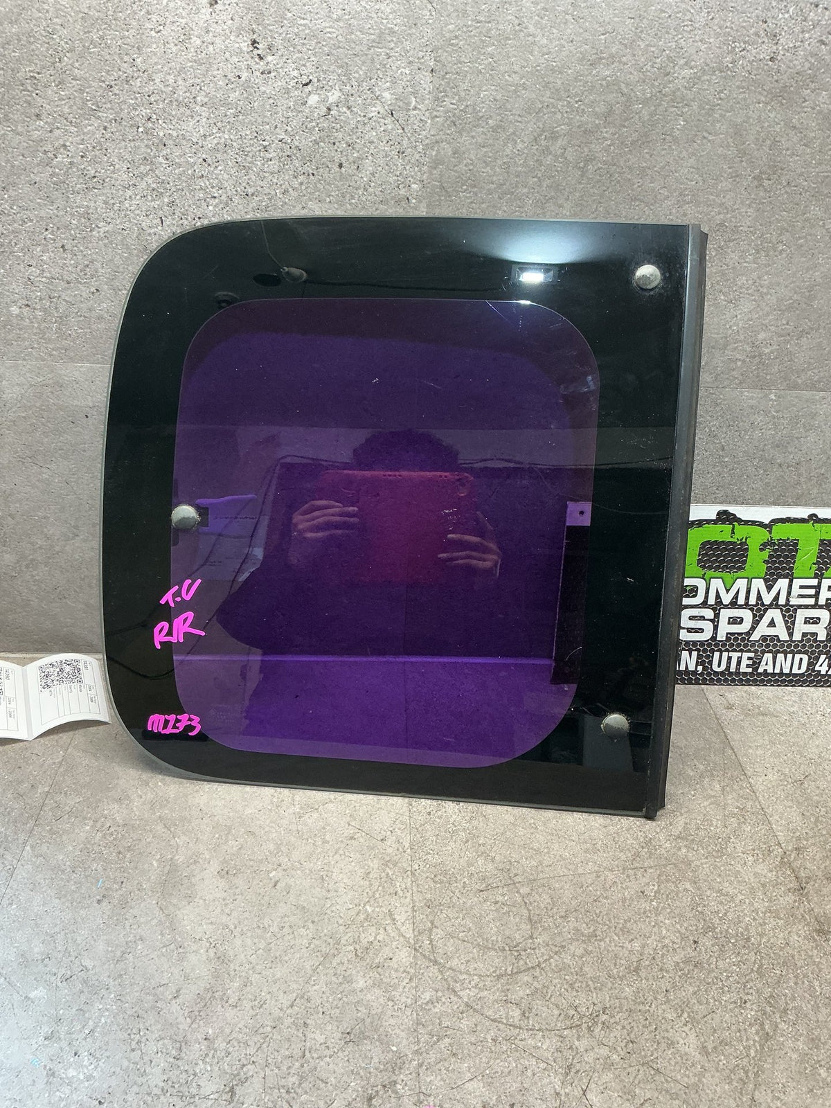 2004-2006 Mazda Bounty- Right Rear Door Glass- (TAG14390)