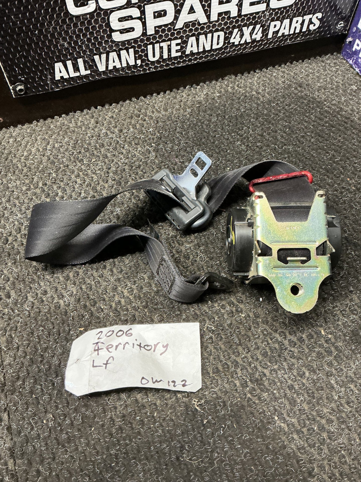 2006 Ford Territory 0W122- Left Front Seat Belt- (TAG10800) PN: 5R79A611B09AA6TXD