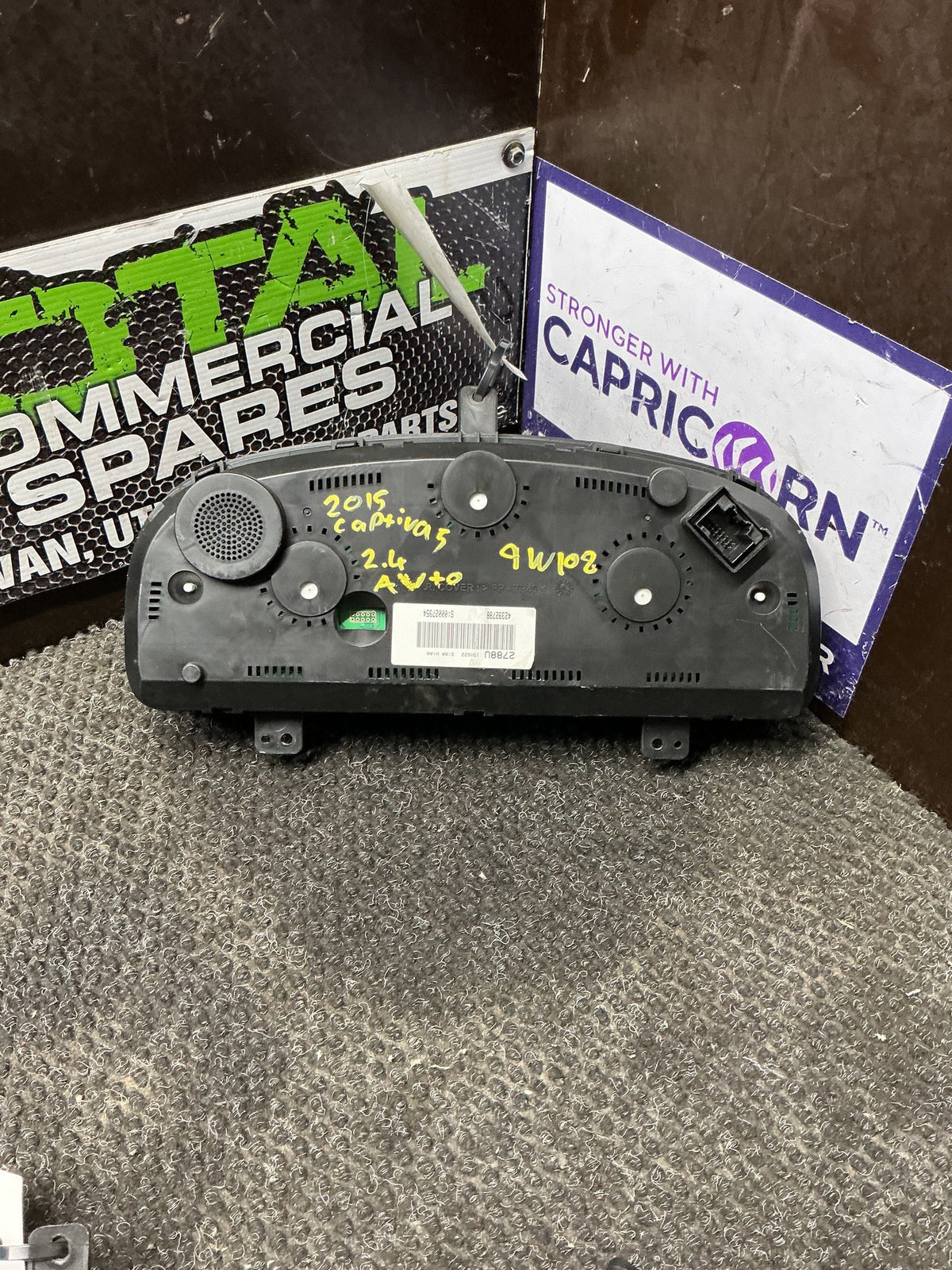2015 Holden Captiva 5 9W108- Instrument Cluster- (TAG10554)