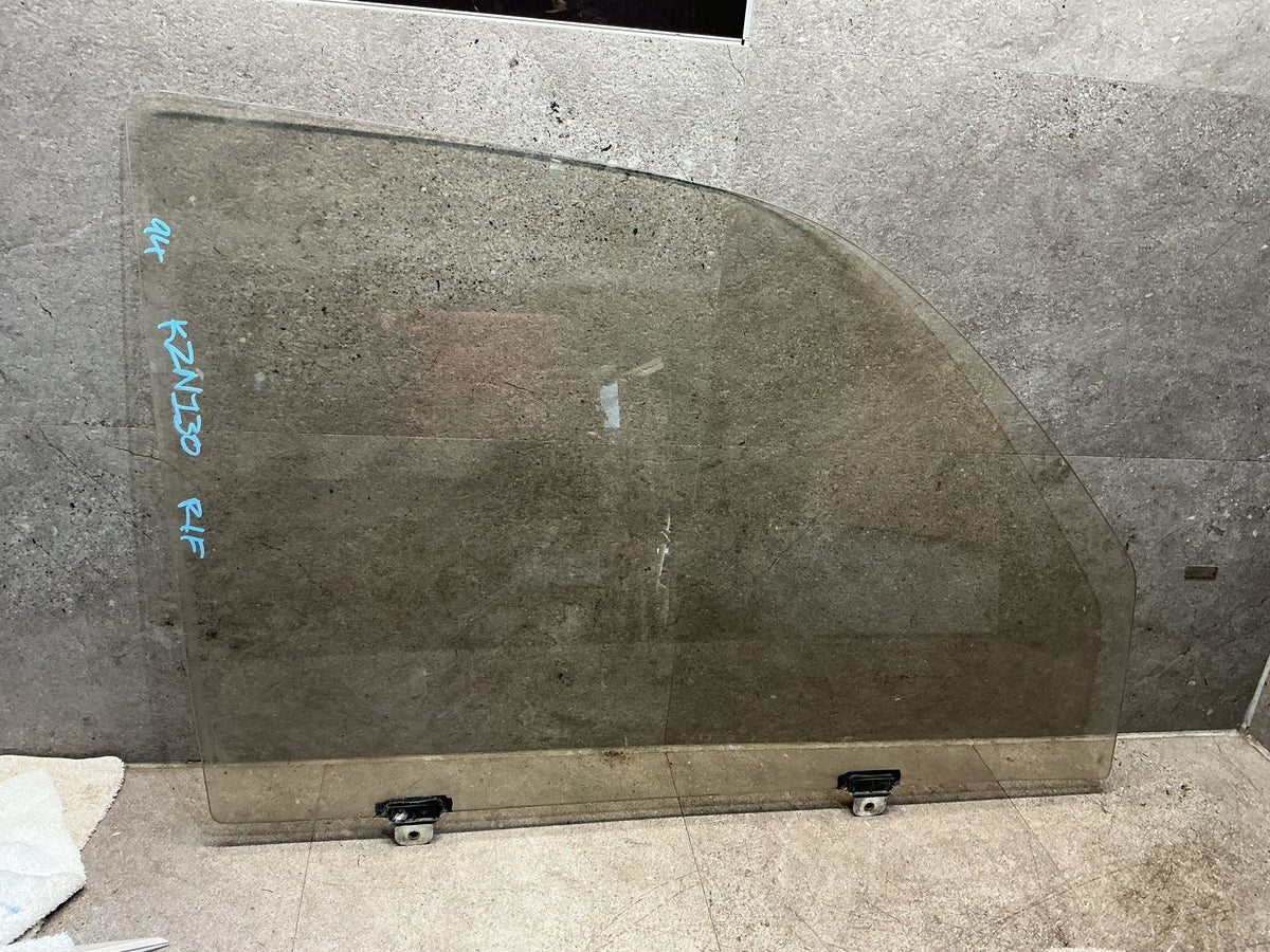 1994 Toyota Hilux Surf KZN130 - Right Front Door Glass - (TAG19001)
