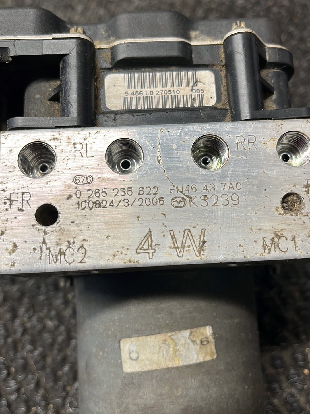 2006-2012 Mazda CX-7 ER- ABS Pump/Modulator- (TAG9300)