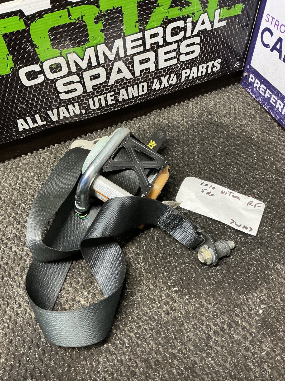 2010 Suzuki Vitara 7W107- Right Front Seat Belt- (TAG10725)