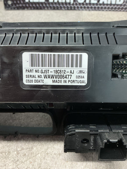2016 Ford Escape ZG- Heater Controls- (TAG11909)