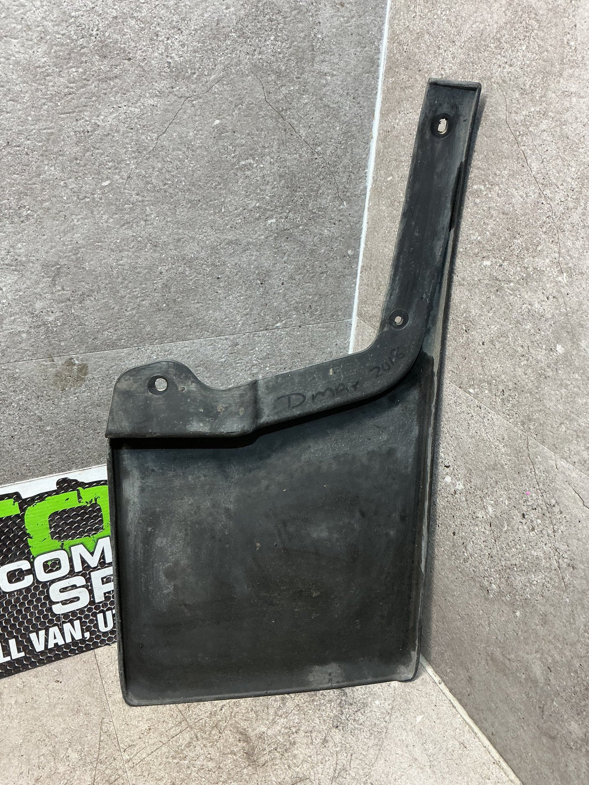 2018 Isuzu D-Max- Left Rear Mudflap- (TAG17427)