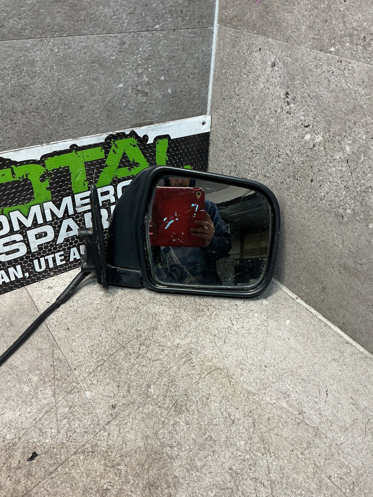 1993 Toyota Hilux Surf KZN130- Right Door Mirror- (TAG16677)