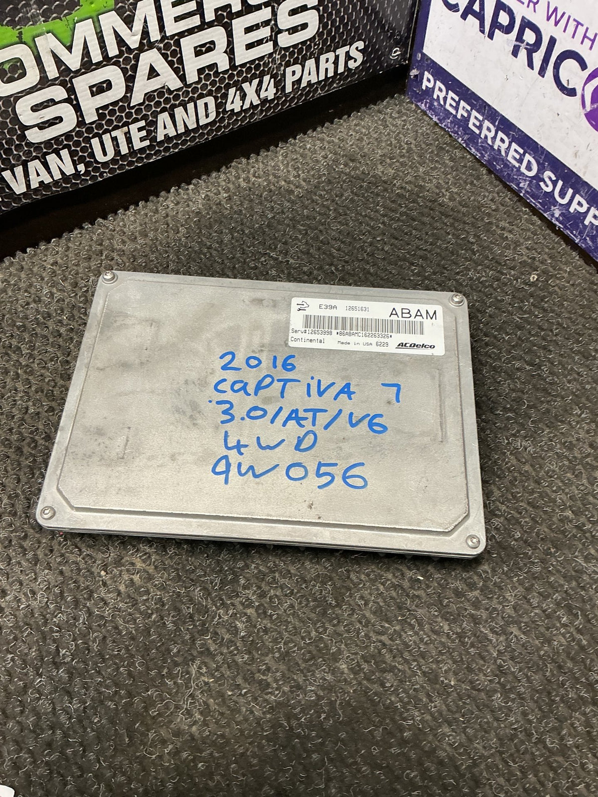 2016 Holden Captiva 7 9W056- ECU- (TAG10542)