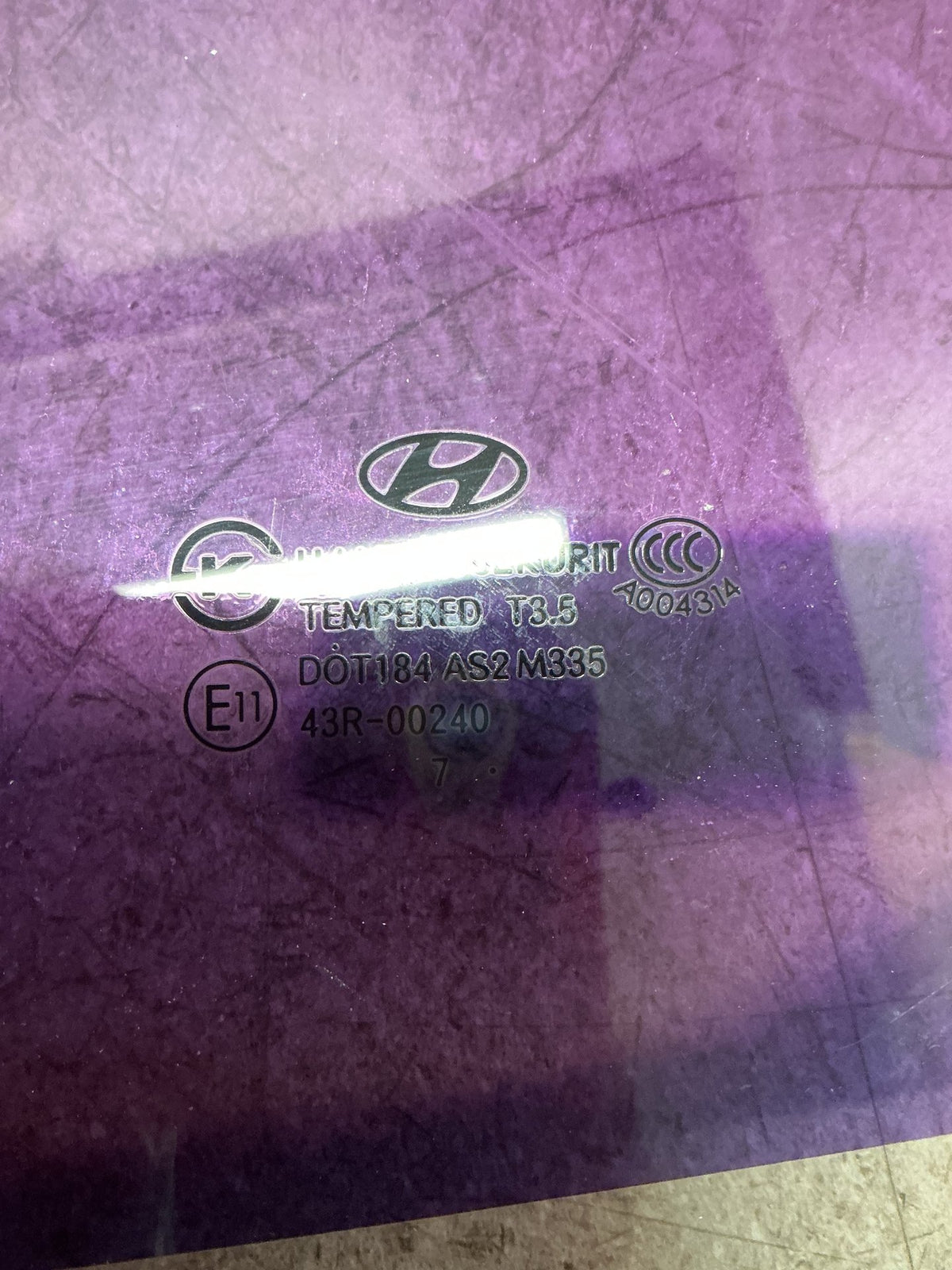 2014-2021 Haval H1 - Left Front Door Glass - (TAG19079)