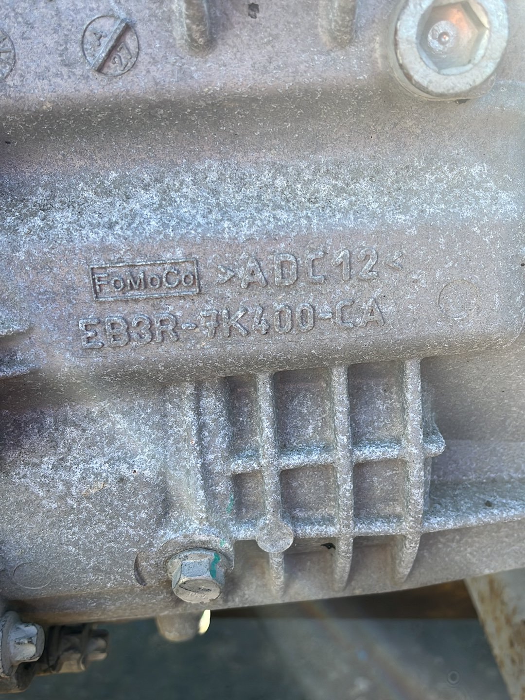 2015-2018 Ford Ranger PXII- Manual Gearbox- (TAG7476)