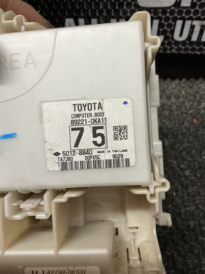 2015-2020 Toyota Hilux VIII N130- Body Control Module- (TAG10502)