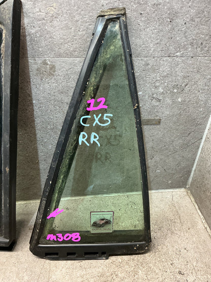 2012 Mazda CX-5 - Right Rear Quarter Door Glass - (TAG18776)