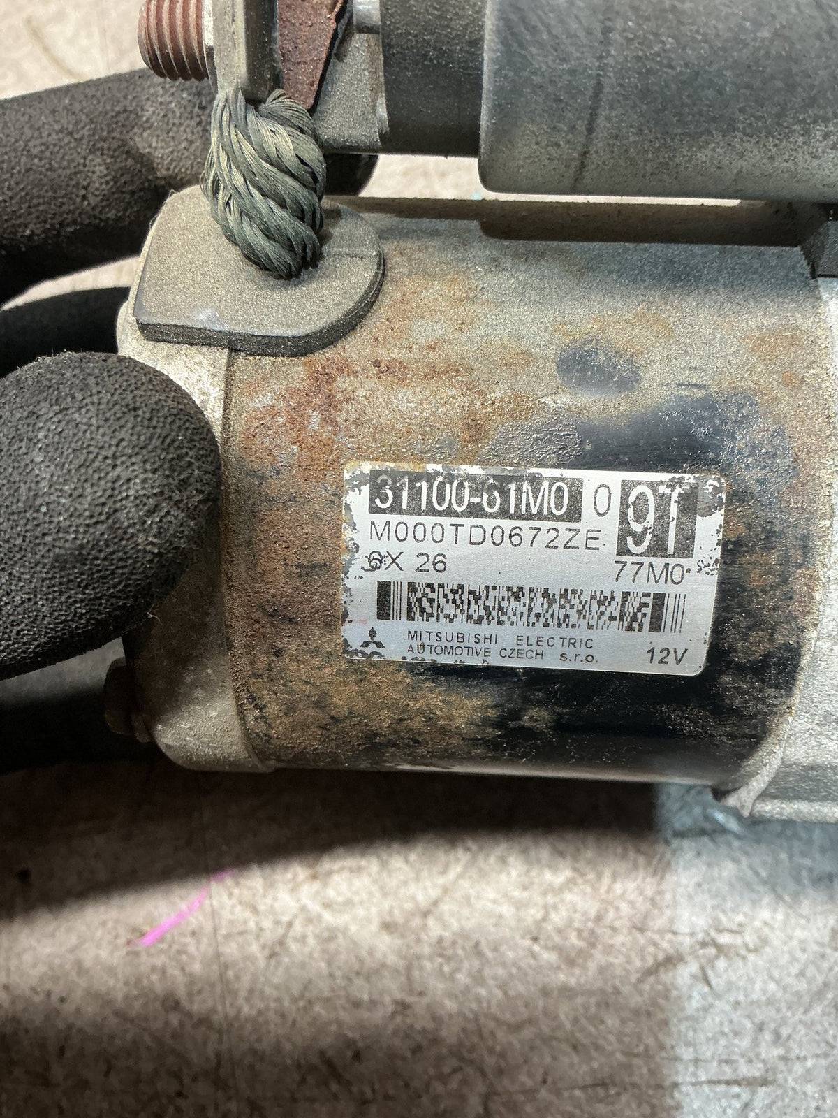 2015-2020 Suzuki Vitara IV LY APK 416- Starter Motor- (TAG17179)