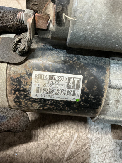 2013 Suzuki Vitara - Starter Motor - (TAG18156)