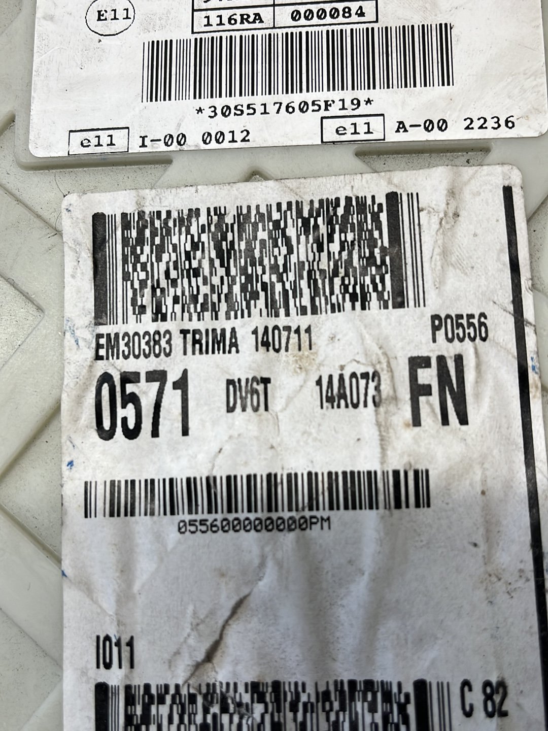 2015 Ford Kuga- Body Control Module- (TAG9163) PN: DV6T 14A073 FN