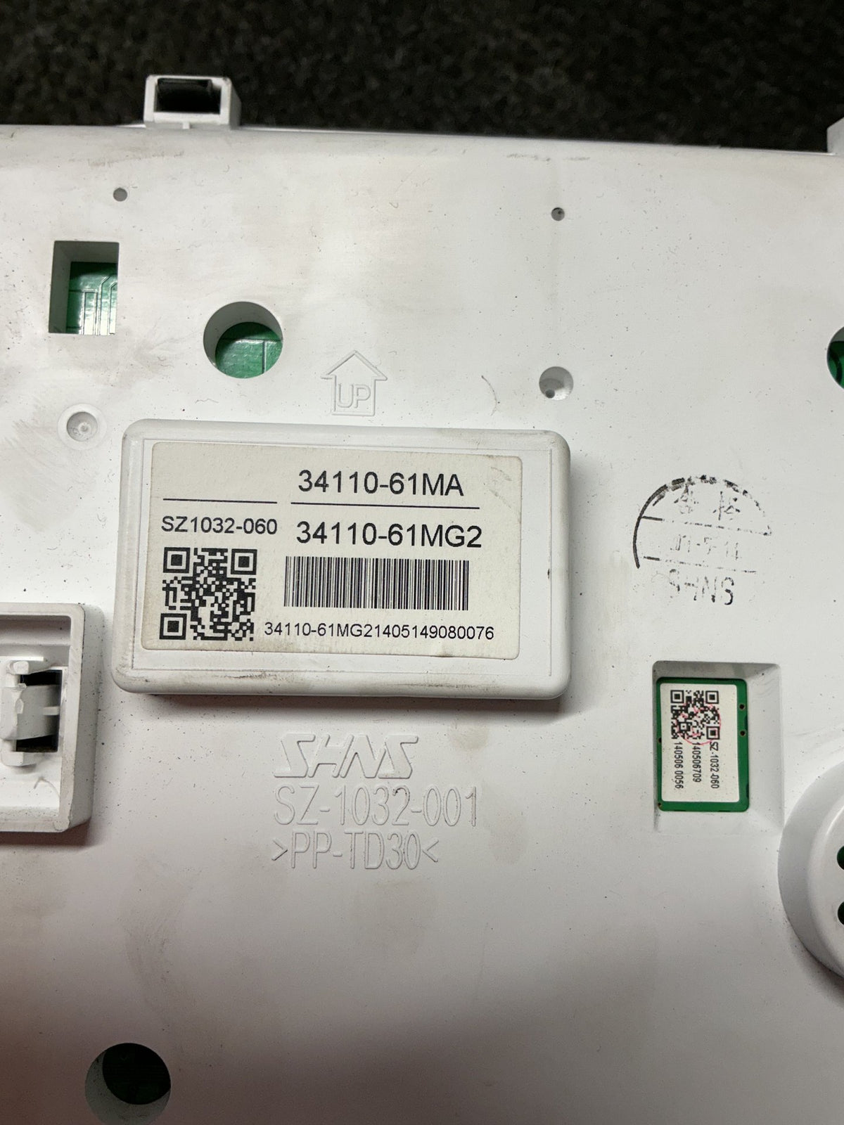 2015 Suzuki SX4 S-Cross 5W074- Instrument Cluster- (TAG10576)