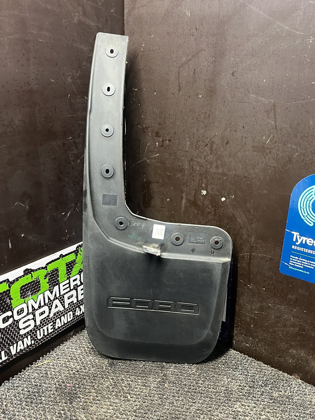 2023-2025 Ford Ranger- Left Rear Mudflap- (TAG8617)