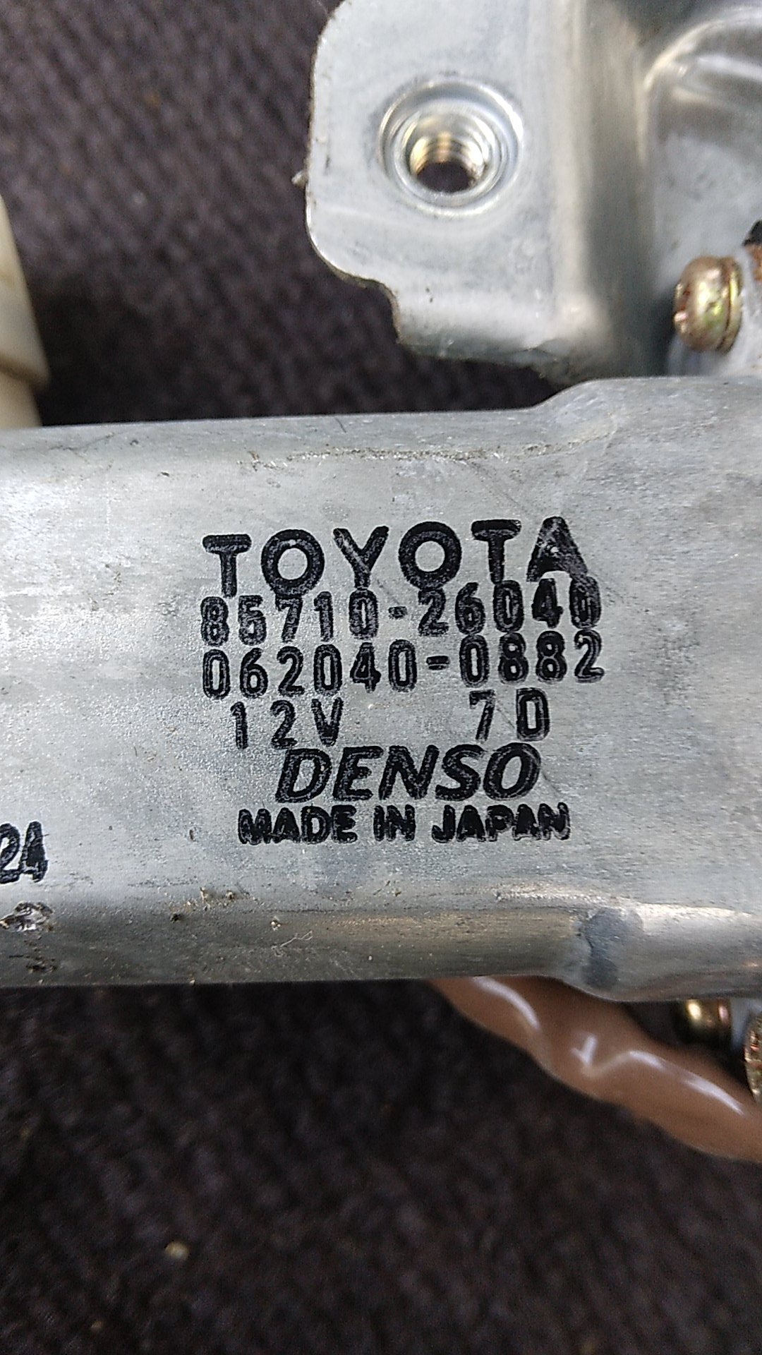 1989-2002 Toyota Hiace IV H100- Right Front Window Regulator/Motor- (TAG429)