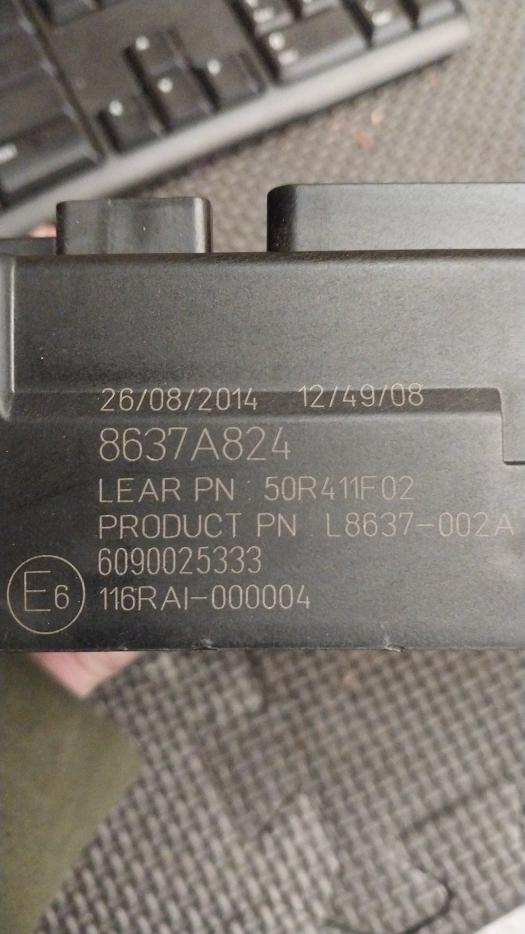 2009-2012 Mitsubishi Outlander II CW*W CW*W- Body Control Module- (TAG1996)