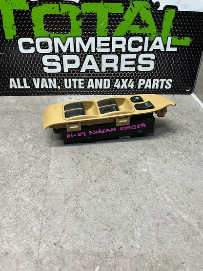 2001 Nissan Stagea- Master Power Window Switch- (TAG12309)