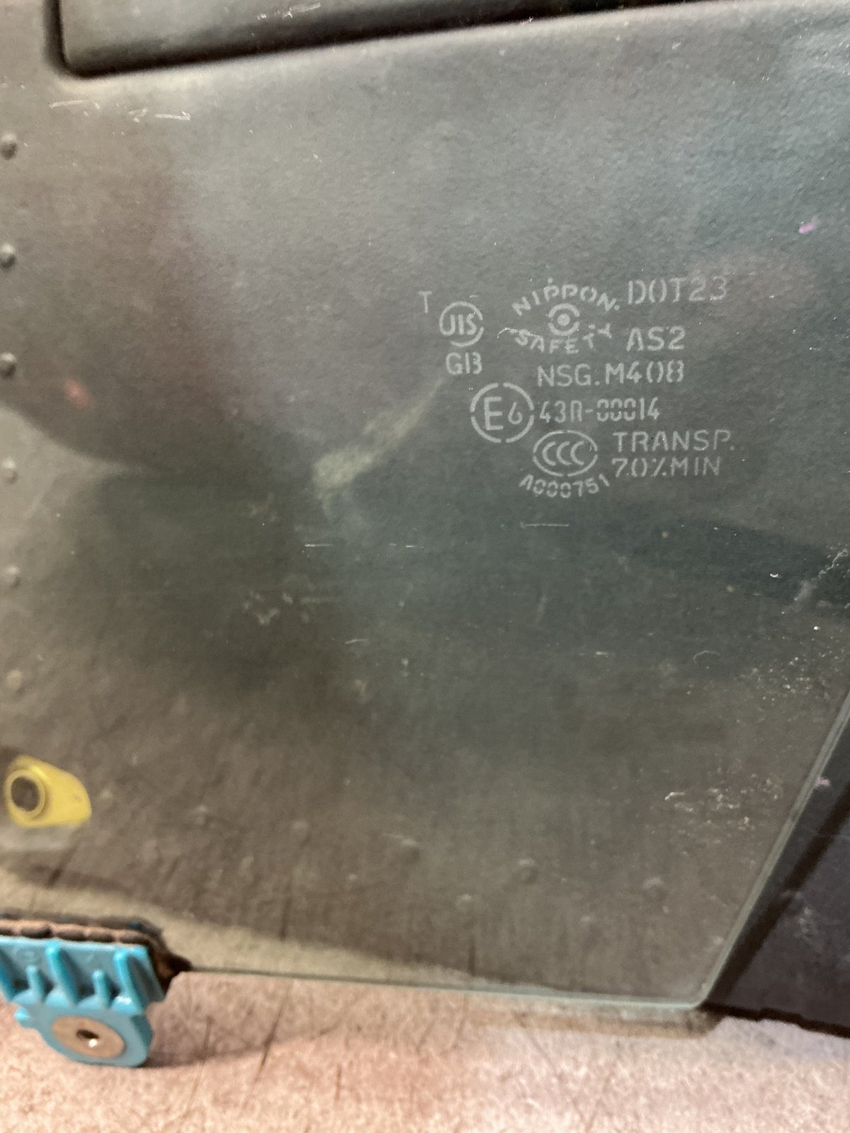 2012-2020 Mitsubishi Outlander GF*W GF GF8 - Left Front Door Glass - (TAG18743)