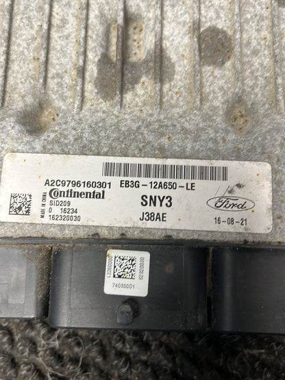 ECU, EB3G-12A650-LE, 2017, Ford, Ranger, PXII