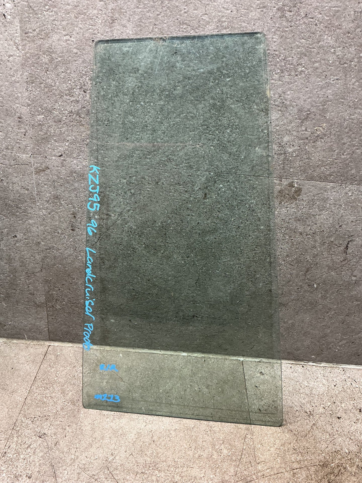 1996 Toyota Land Cruiser Prado KZJ95 - Right Rear Quarter Door Glass - (TAG18670)