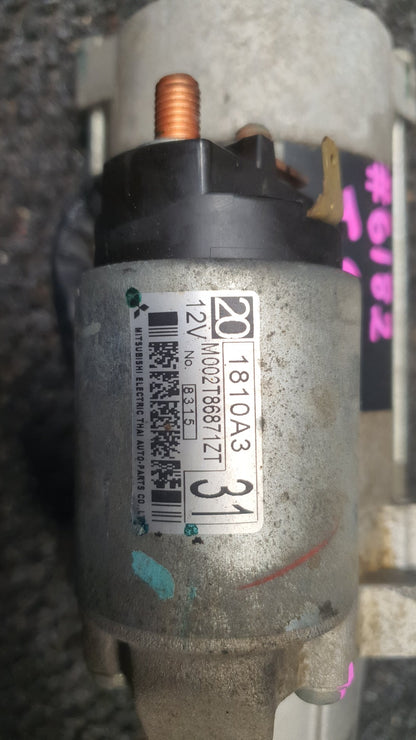 2019 Mitsubishi Triton- Starter Motor- (TAG6182)