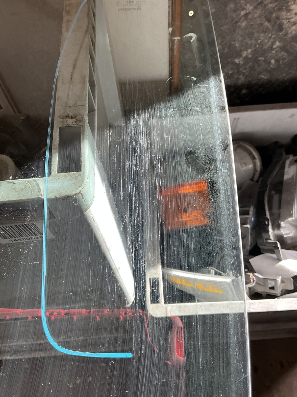 2004 Nissan Navara D22 - Right Rear Door Glass - (TAG17629)