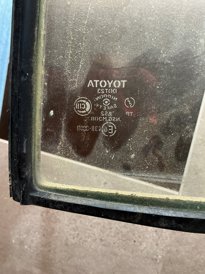1994 Toyota Prado KZJ95 - Right Rear Quarter Door Glass - (TAG18340)