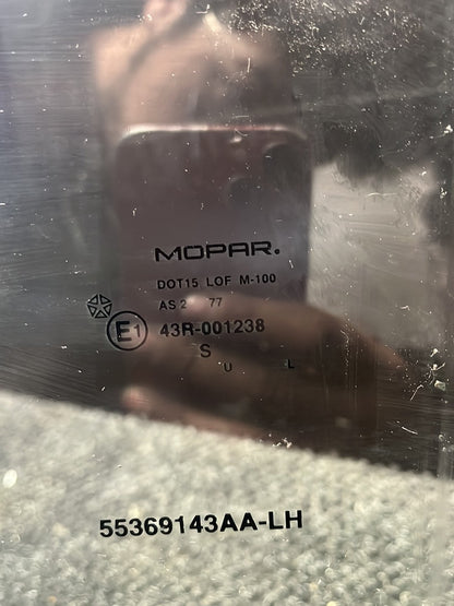 2008 Dodge Nitro KA- Left Front Door Window- (TAG9508) PN: M-100