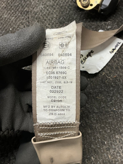 2003 Ford Escape 4W012- Left Front Seat Belt- (TAG10803)