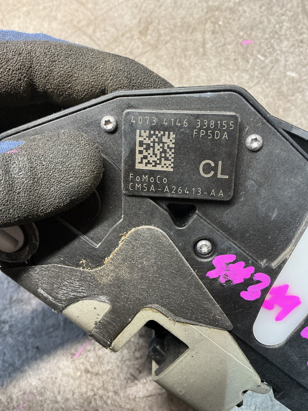 2016 Ford Ranger- Left Rear Door Lock Actuator- (TAG17246)
